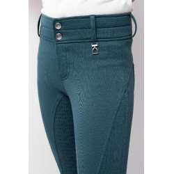 Pantalón de equitación térmico full grip Horze Rhea infantil con bolsillos traseros Pantalón de equitación térmico full grip Horze Rhea infantil con bolsillos traseros