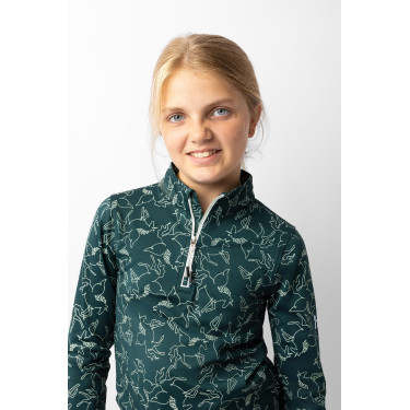 Camiseta de entrenamiento Pegasus infantil Horze Camiseta de entrenamiento Pegasus infantil Horze