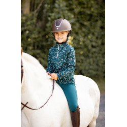 Camiseta de entrenamiento Pegasus infantil Horze Verde agua oscuro Camiseta de entrenamiento Pegasus infantil Horze Verde agua oscuro