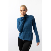 Chaqueta polar de equitación Darcey Horze Azul celeste Chaqueta polar de equitación Darcey Horze Azul celeste