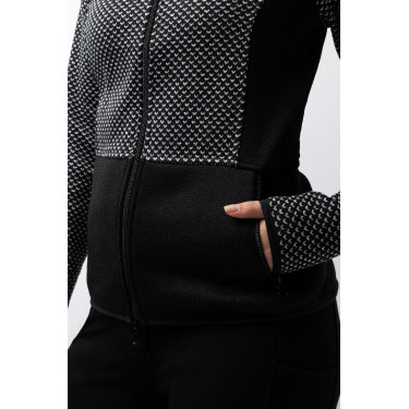 Chaqueta de forro polar Neve Horze Negro caviar Chaqueta de forro polar Neve Horze Negro caviar