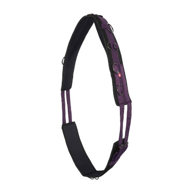 Cinchuelo de trabajo de nylon adicional Imperial Riding Deluxe Mora Burdeos