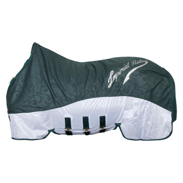 Manta de lluvia y moscas Imperial Riding Super-dry Verde bosque Manta de lluvia y moscas Imperial Riding Super-dry Verde bosque