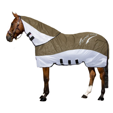 Cuello protector contra moscas y lluvia Imperial Riding Super-dry Oliva verde Cuello protector contra moscas y lluvia Imperial Riding Super-dry Oliva verde