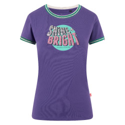 Camiseta Imperial Riding Shine Bright Púrpura Real Violeta
