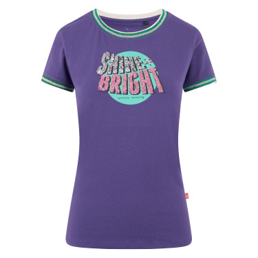Camiseta Imperial Riding Shine Bright Púrpura Real Violeta