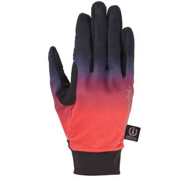 Guantes especiales de equitación imperial Negro