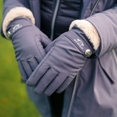 Guantes HV Polo Granate Guantes HV Polo Granate
