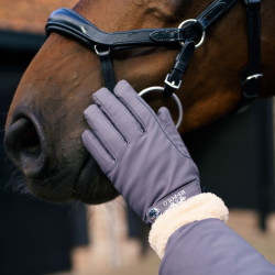 Guantes HV Polo Granate Guantes HV Polo Granate