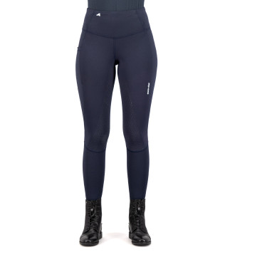 Leggings de equitación Euro-Star Breez FullGrip Azúl marino / azúl marino