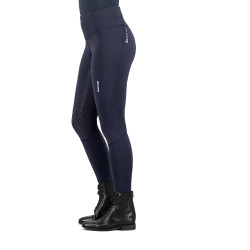 Leggings de equitación Euro-Star Breez FullGrip Azúl marino / azúl marino