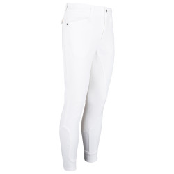 Pantalón de montar hombre Euro-Star Camillo FullGrip Blanco