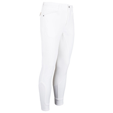 Pantalón de montar hombre Euro-Star Camillo FullGrip Blanco
