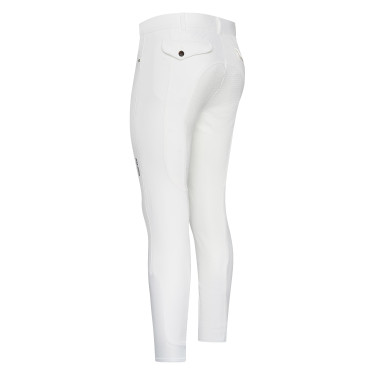 Pantalón de montar hombre Euro-Star Camillo FullGrip Blanco