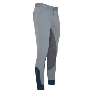 Pantalón de montar hombre Euro-Star Camillo FullGrip Titanio Gris