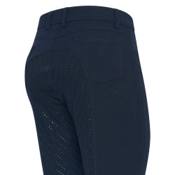 Pantalón de montar Euro-Star Evita FullGrip Azul marino