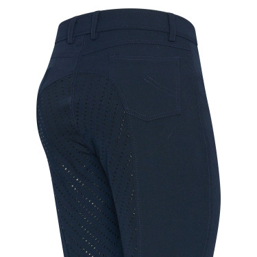 Pantalón de montar Euro-Star Evita FullGrip Azul marino
