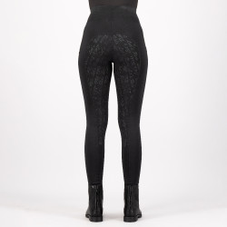 Euro-Star Dietse FullGrip Leggings de equitación para mujer Negro
