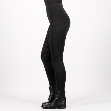 Euro-Star Dietse FullGrip Leggings de equitación para mujer Negro