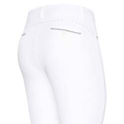 Pantalón de montar Euro-Star Carice FullGrip Blanco Pantalón de montar Euro-Star Carice FullGrip Blanco