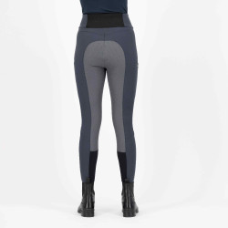 Pantalón de montar Euro-Star Queen Thermaline FullGrip Gris imán