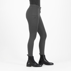 Pantalón de equitación Easy Rider Joy FullGrip Imán Gris