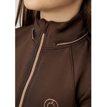 Sudadera con cremallera Montar MoFlora crystal rose gold niño Sudadera con cremallera Montar MoFlora crystal rose gold niño