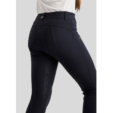Pantalón Montar Yati Crystal Junior full grip Marino Azul marino