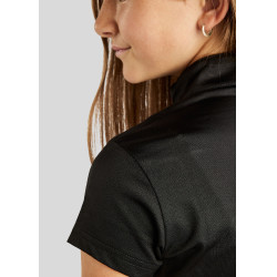 Polo de montar Everly para niño de manga corta en rosa dorado Polo de montar Everly para niño de manga corta en rosa dorado