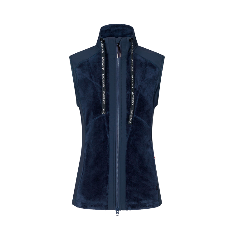 Chaleco sin mangas Kingsland de forro polar coral para mujer KLVania