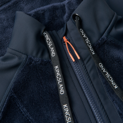 Chaleco sin mangas Kingsland de forro polar coral para mujer KLVania Marino Azul marino