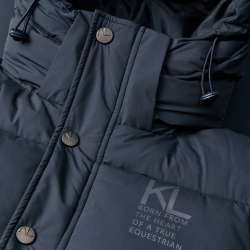 Chaqueta de equitación aislante para mujer Kingsland KLVea Marino