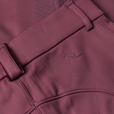 Pantalón Kingsland con refuerzos corte recto para mujer KLKornelia Vinos degustados Burdeos