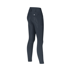 Pantalón Kingsland full grip de talle medio para mujer KLKimi A-Shape Marino Azul marino