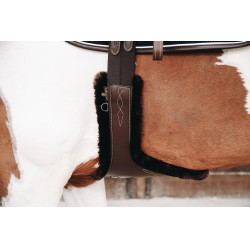 Oveja extraíble para cinchuelo Kentucky Castaño Marrón