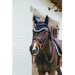 Bonete Wellington Cordón Trenzado Kentucky Marino Azul marino