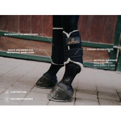 Guarniciones delanteras cerradas Solimbra Kentucky Negro