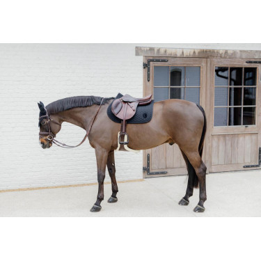 Tapis de selle Plaited Jumping Kentucky Negro Tapis de selle Plaited Jumping Kentucky Negro