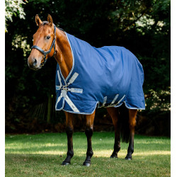 Manta Horseware Rhino Wug Vari-Layer 250g Marino / gris titanio / azul clásico Azul marino