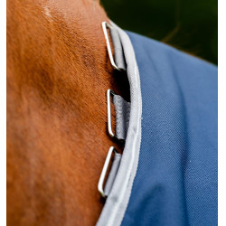 Cobertura Horseware Amigo 1200D Plus Turnout Bundle 50g 100g y 200g Marino / gris titanio / plata Azul marino Cobertura Horseware Amigo 1200D Plus Turnout Bundle 50g 100g y 200g Marino / gris titanio / plata Azul marino