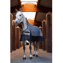 Manta de media temporada Avalanche Pro Horze Supreme Gris acero Manta de media temporada Avalanche Pro Horze Supreme Gris acero