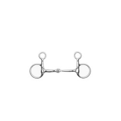 bocado recto 2 anillos, manzana bocado recto 2 anillos, manzana