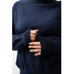 Jersey B Vertigo en mezcla de lana Faye Titán Marino Azul marino Jersey B Vertigo en mezcla de lana Faye Titán Marino Azul marino