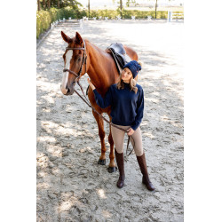 Jersey B Vertigo en mezcla de lana Faye Titán Marino Azul marino Jersey B Vertigo en mezcla de lana Faye Titán Marino Azul marino