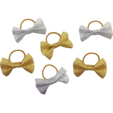 Gomas con lazos Equi-Theme con purpurina Gomas con lazos Equi-Theme con purpurina