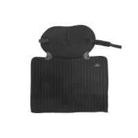 Sotto Fascia da Scuderia e da Trasporto con Protezione del Garretto Kentucky Negro Sotto Fascia da Scuderia e da Trasporto con Protezione del Garretto Kentucky Negro