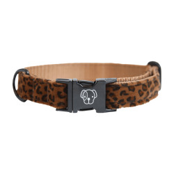 Collar para perro Leopardo Kentucky Marrón leopardo Collar para perro Leopardo Kentucky Marrón leopardo
