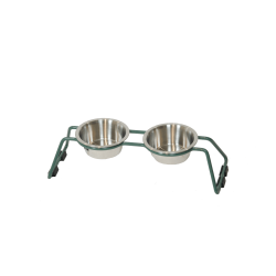 Cuenco para perro Confort Kentucky Verde polvoriento