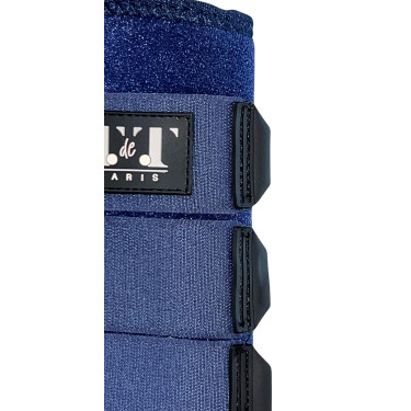 Protector tendones T de T neopreno Azul marino Protector tendones T de T neopreno Azul marino