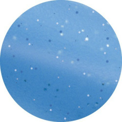 Almohaza metálica redonda fluorescente con purpurina Almohaza metálica redonda fluorescente con purpurina